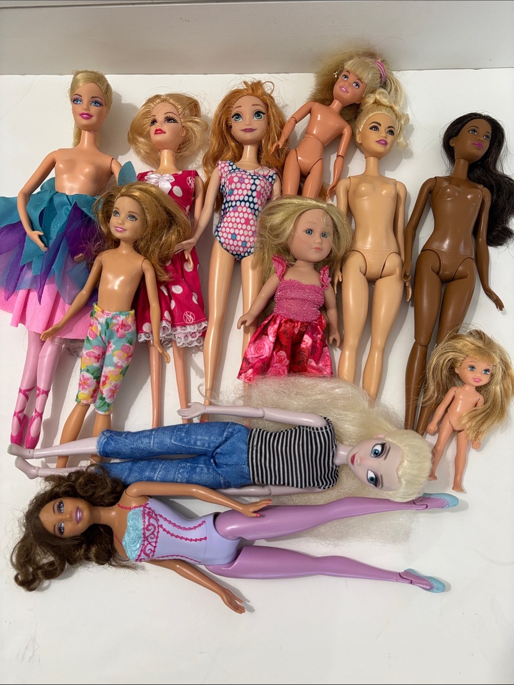 Barbie Disney Fashion Doll LOT